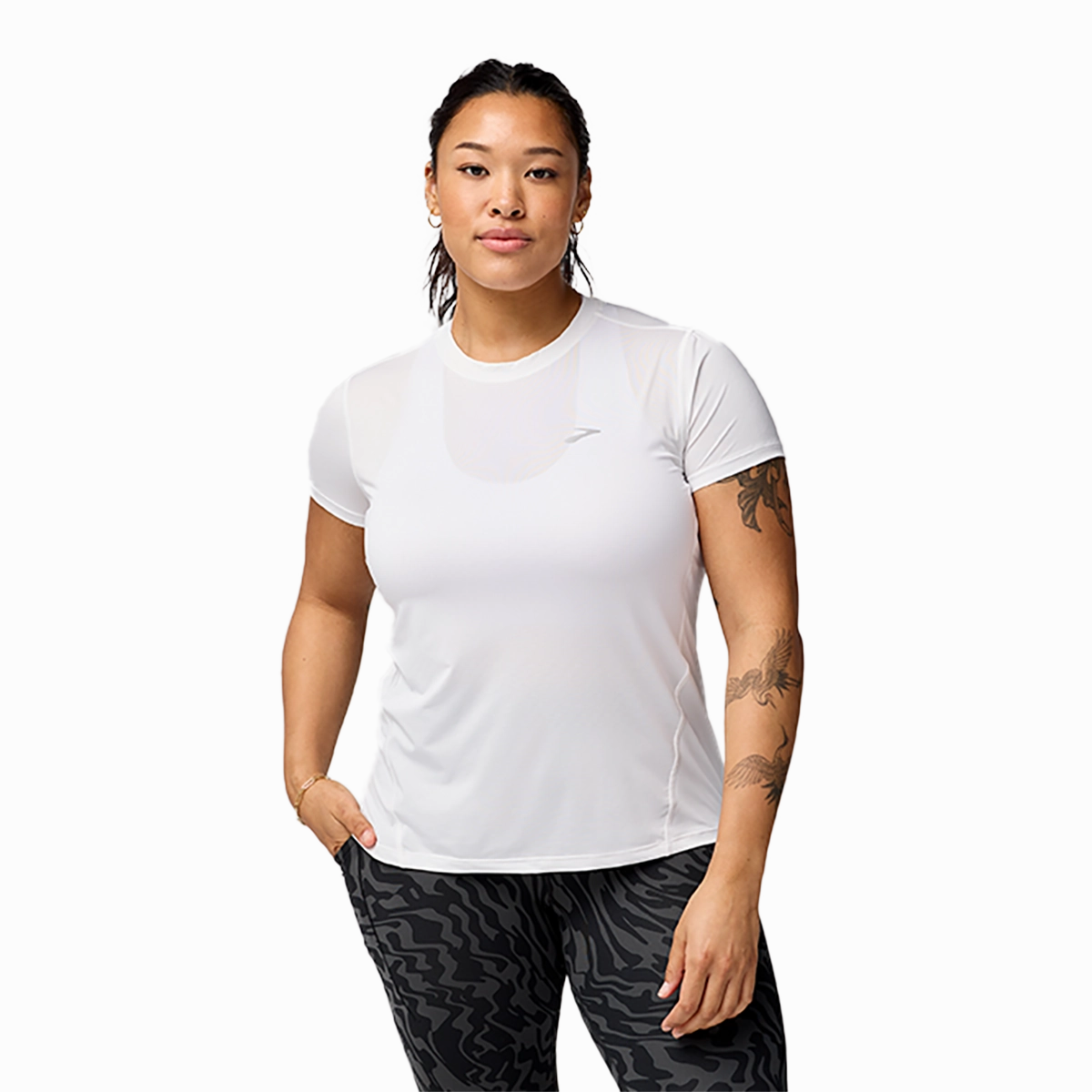 StretchKnit Wrinkle Resistant Finish Brooks Sprint Free Short Sleeve 3.0