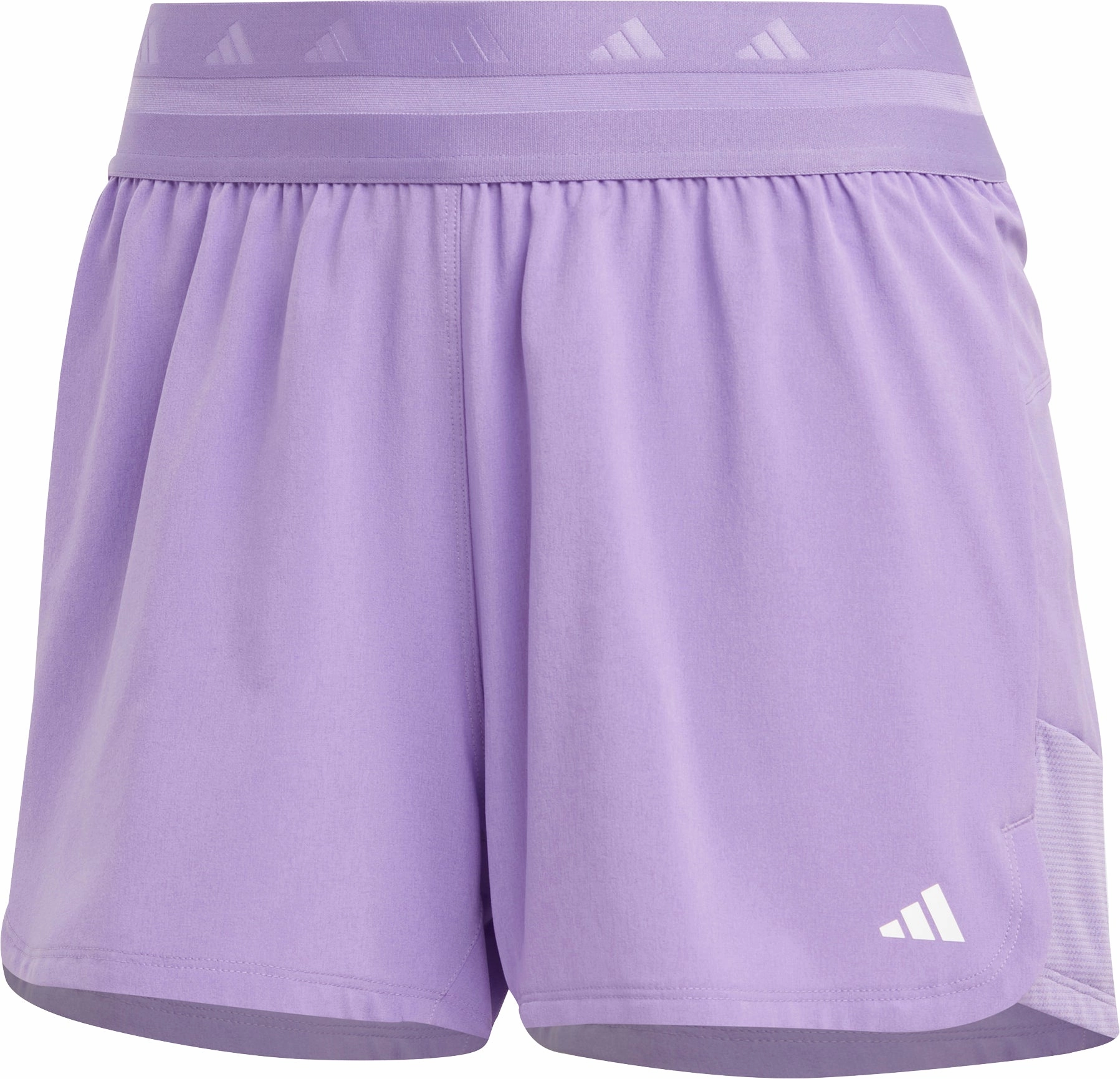 adidas Hyperglam Pacer Womens Training Shorts - Purple Free Mind Zen Ease