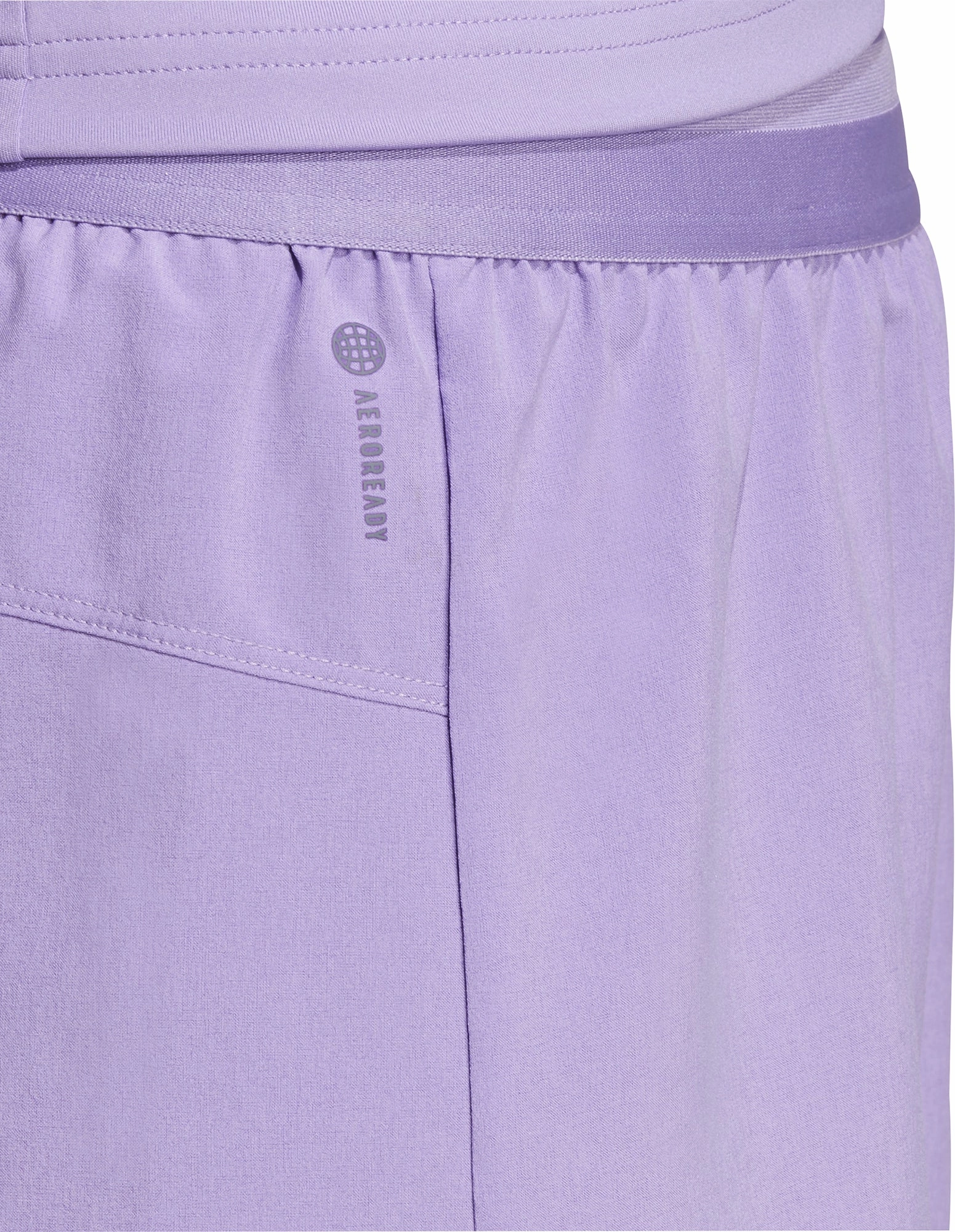 adidas Hyperglam Pacer Womens Training Shorts - Purple Layer Light