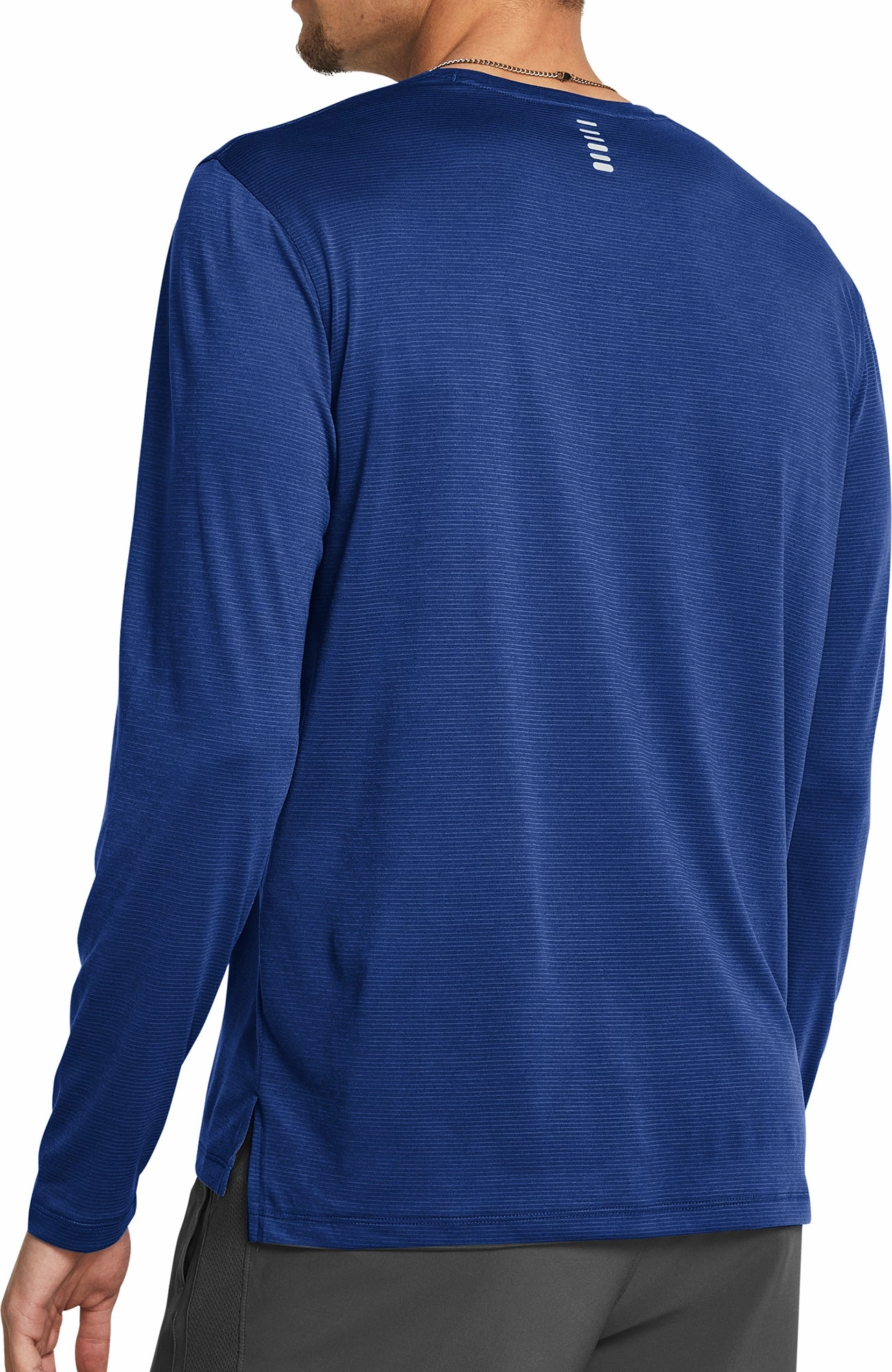 Mix - and - Match Under Armour Launch Long Sleeve Mens Running Top - Blue