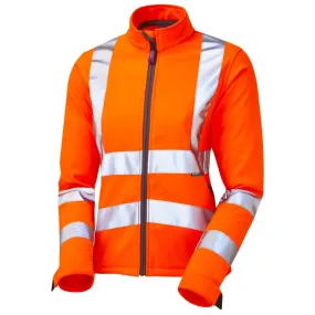 MultiPurposePockets Honeywell  ISO Class 2 Ladies Softshell Jacket | ORANGE