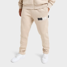 Hoodrich Fade Open Hem Jogger / Oxford Tan Buttery Soft Handfeel Button Fastenings