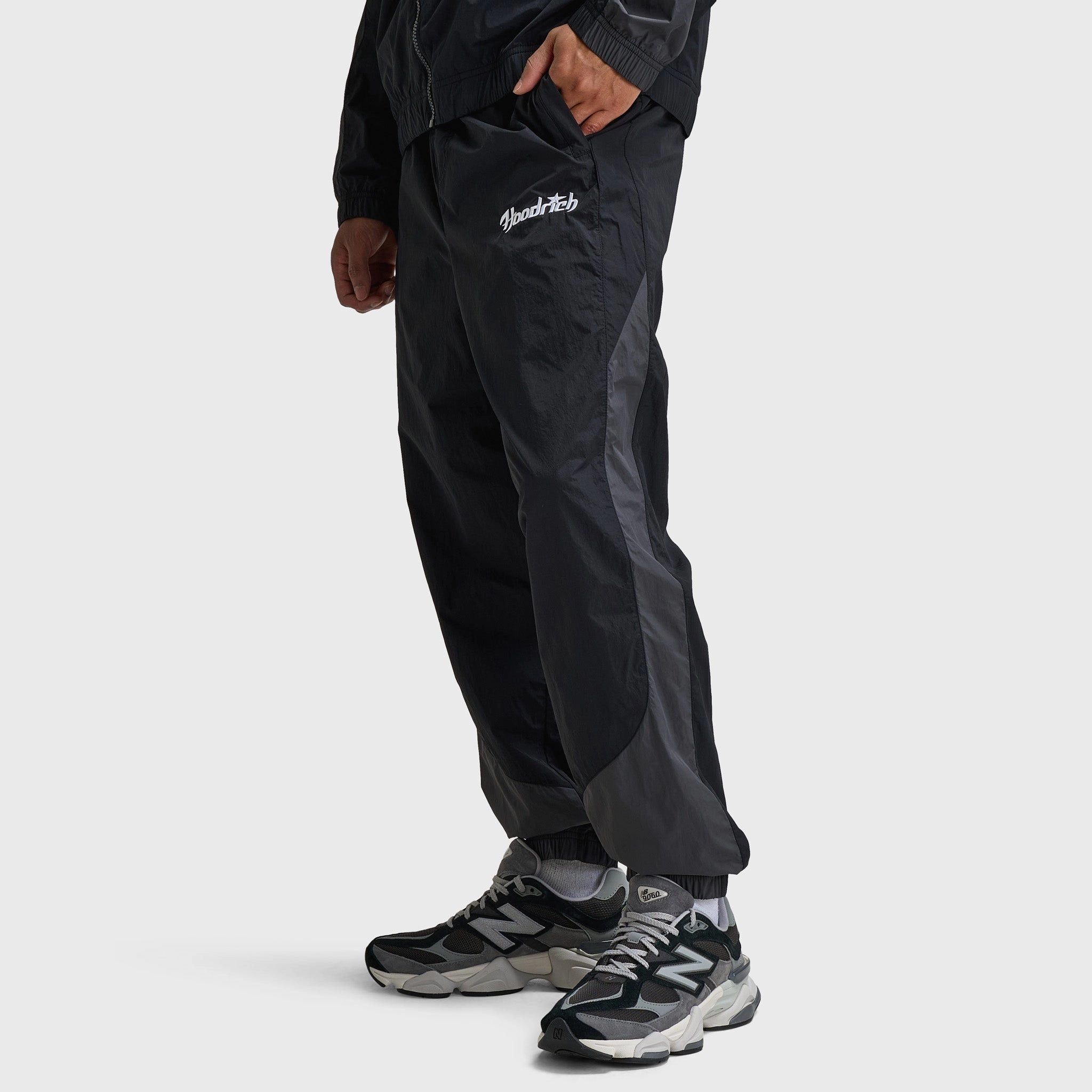 Hoodrich Galaxy Woven Pants Black / Asphalt - White QuickRelease Closure Sustainable production
