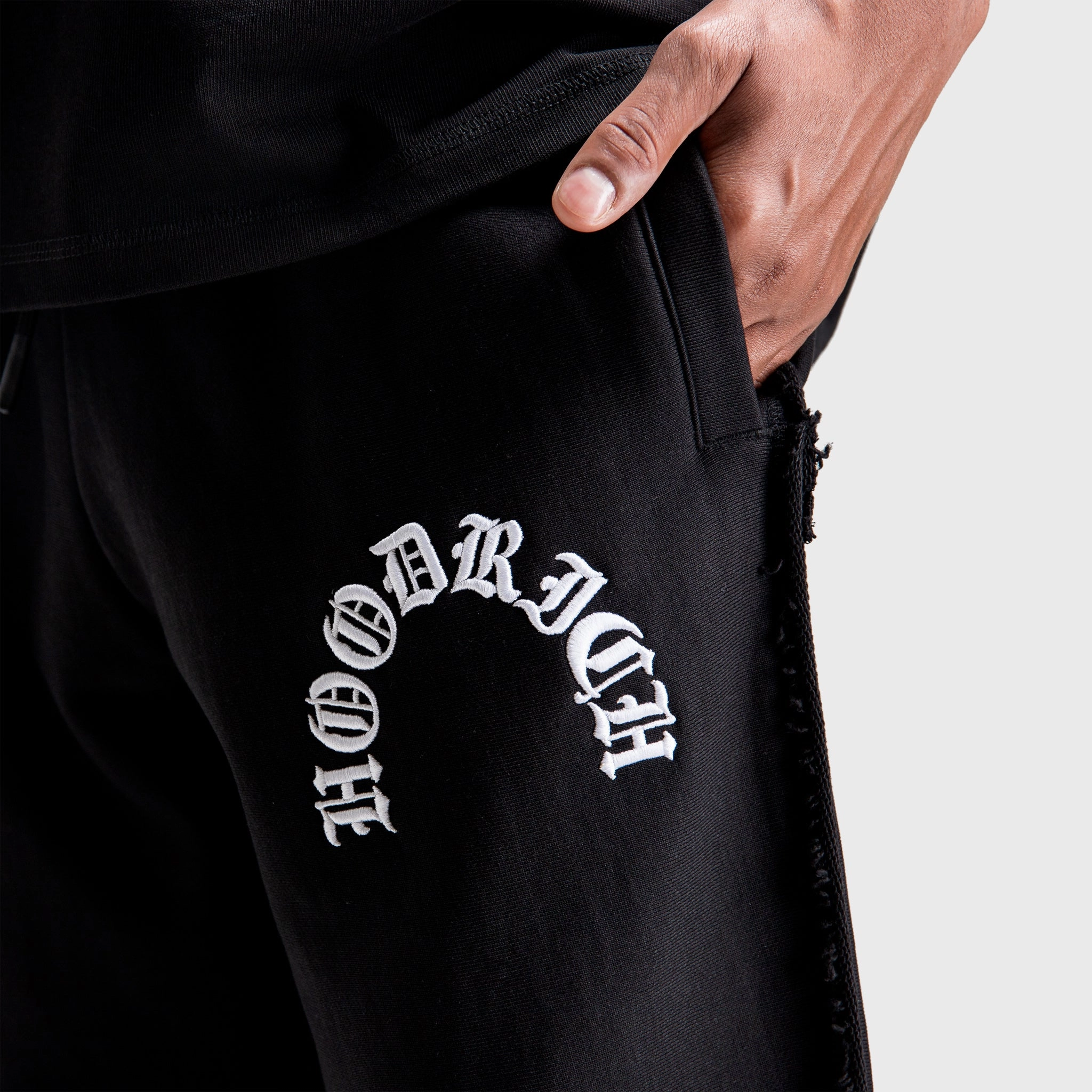 Hoodrich Helix Jogger Black / White Cozy And Stylish Streetwear vibe