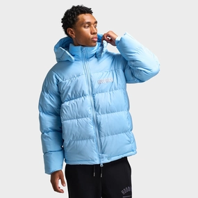 Hoodrich Phenom Puffer Jacket Clear Sky / White FullLengthZip