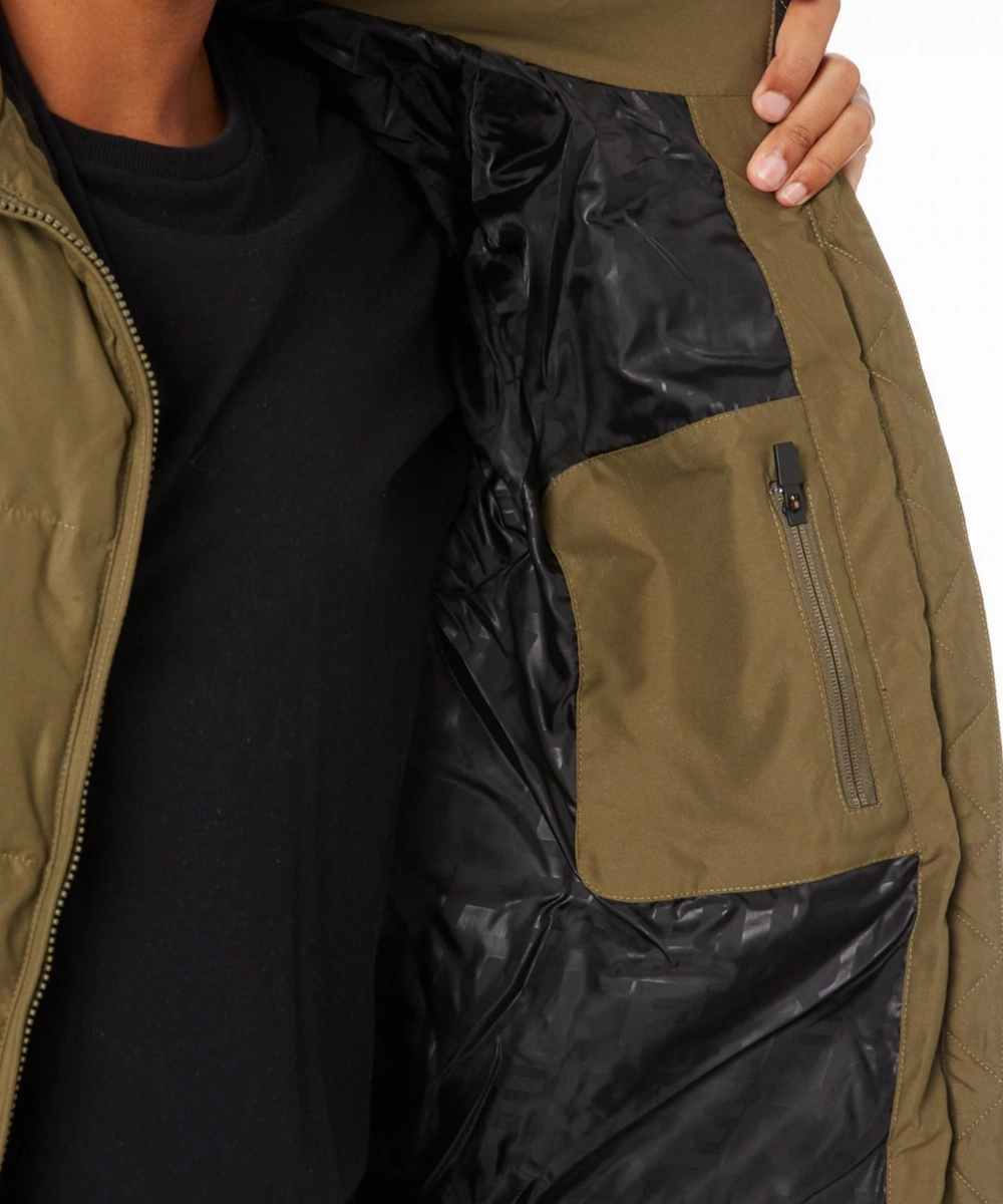 Huffer Puffer Jacket (Military Green) Balance Core