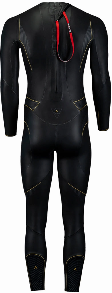 HUUB Alchemy 3:5 Mens Wetsuit - Black MultiFunctional Pockets