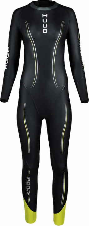 HUUB Axiom Thermal Womens Wetsuit - Black Silver Glow