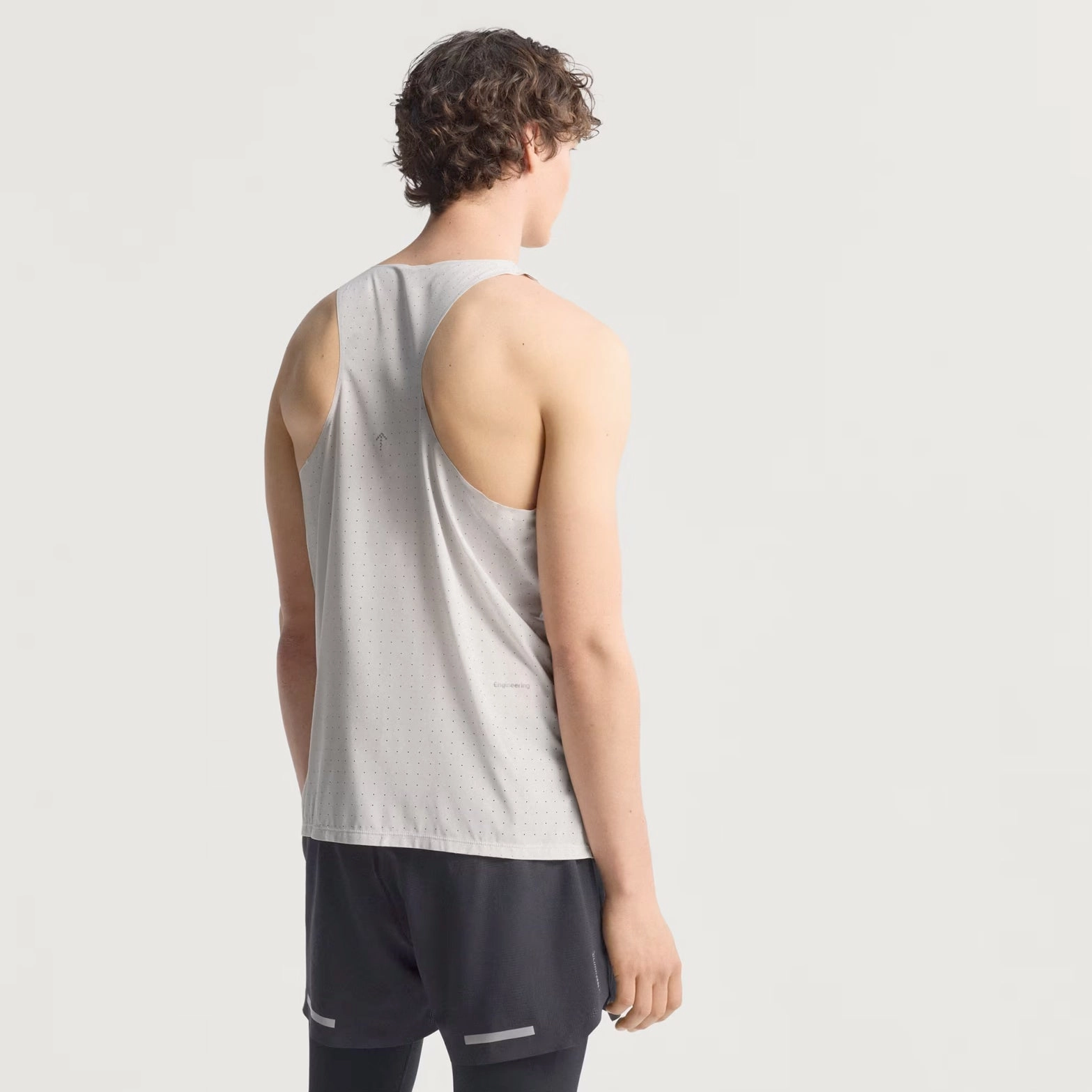 DoubleStitched Recycled Fit Men's Adi365 H.Koumori Running Tank Grey One