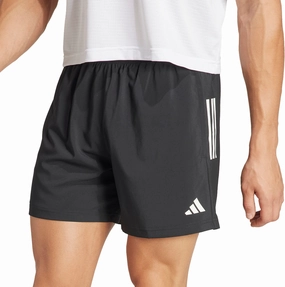 adidas Own The Run 7 Inch Mens Running Shorts - Black Sport Friendly