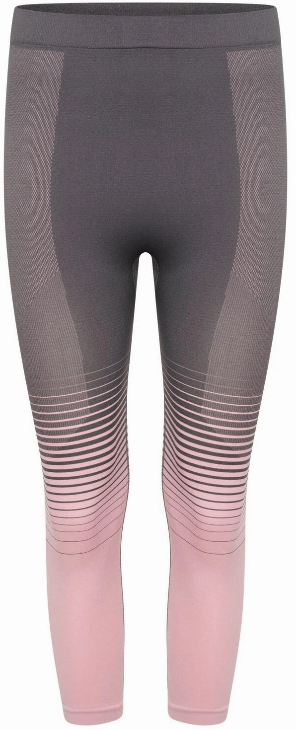Urban Wear MeshLinedVents Dare2B In The Zone 3/4 Womens Baselayer Tights - Grey