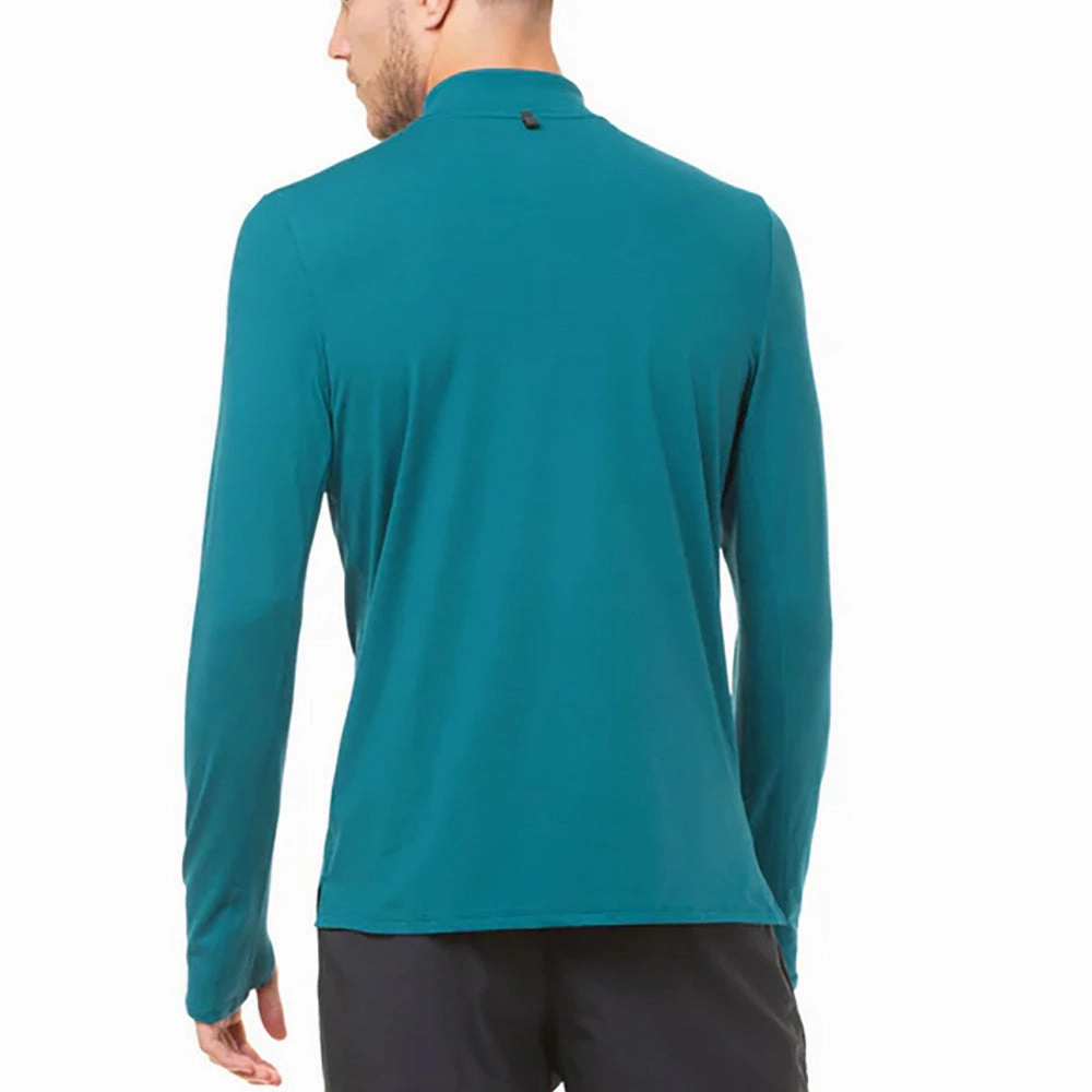 Coastal town Ronhill Core Thermal Half Zip Long Sleeve Mens Running Top - Blue