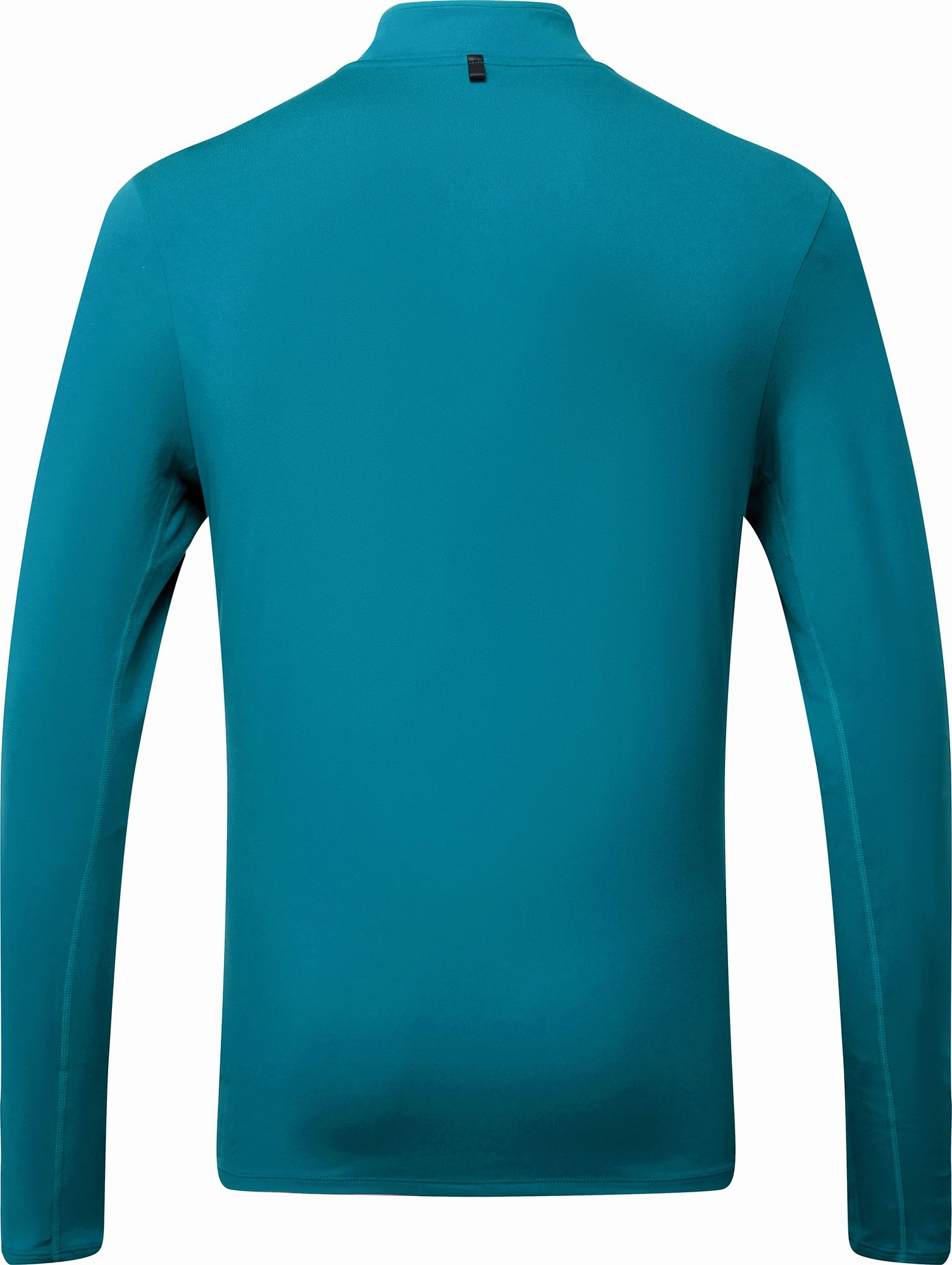 Compact Collar Stay Ronhill Core Thermal Half Zip Long Sleeve Mens Running Top - Blue