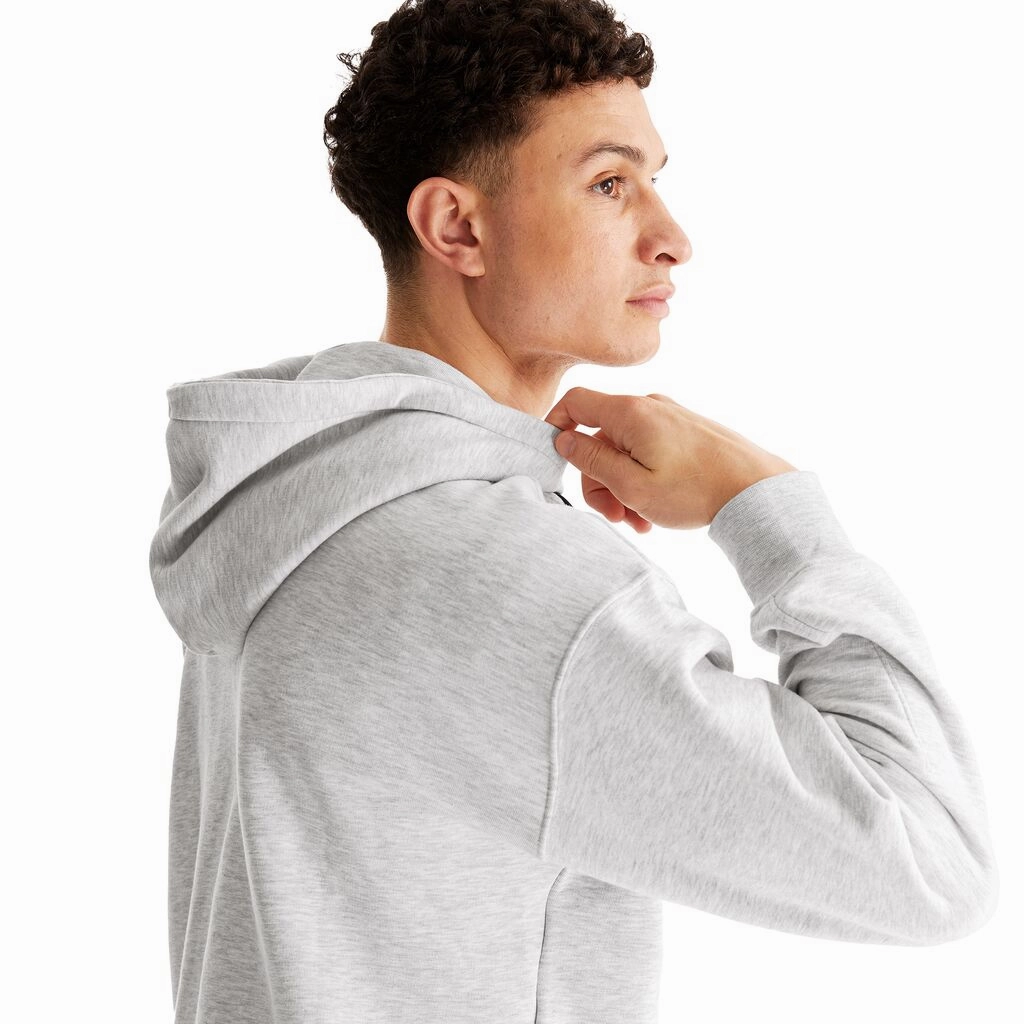 AdjustableHemline On Men's Club Hoodie Crater