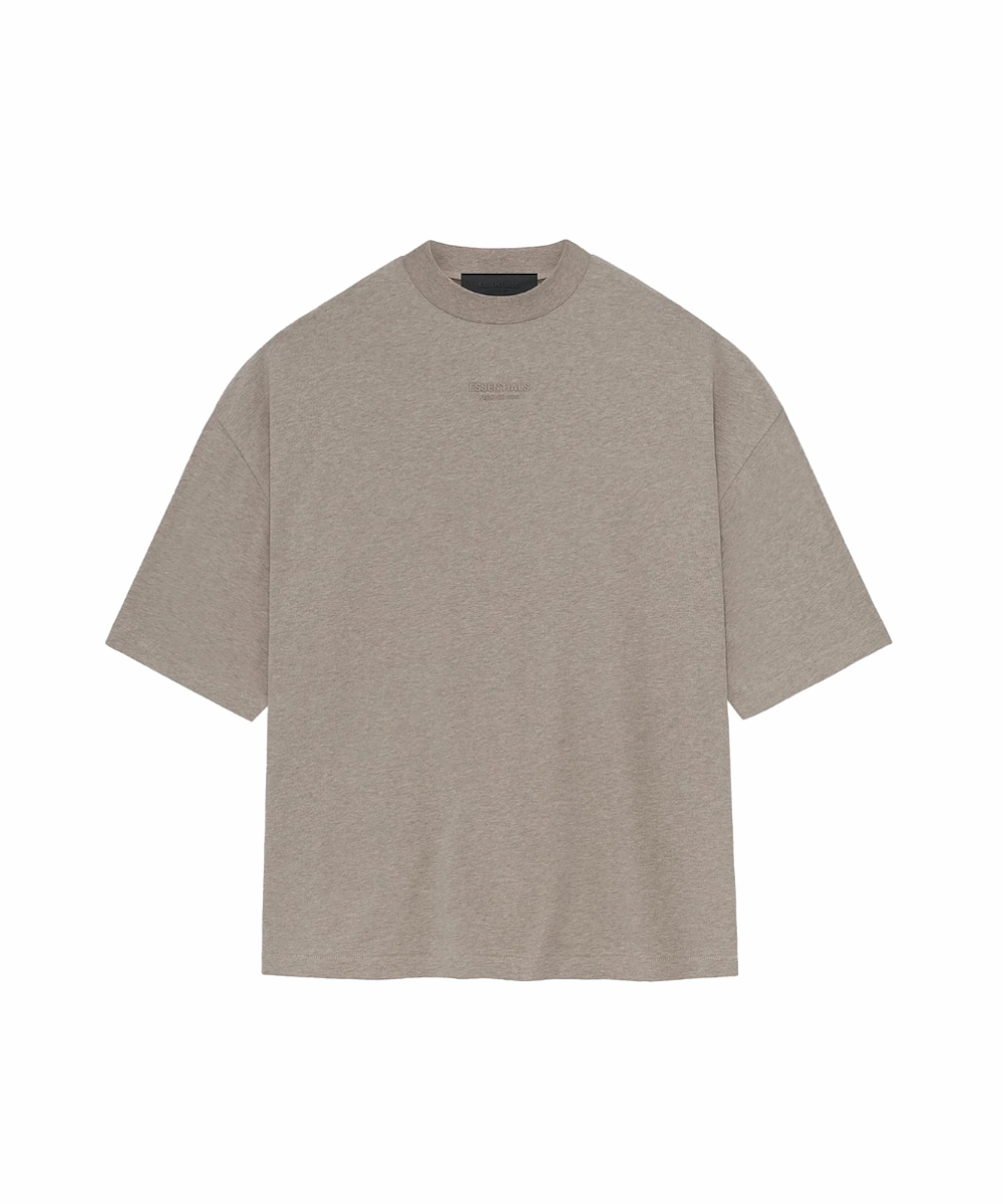 Fear Of God ESSENTIALS Tee FW23 (Core Heather) FrictionResistant Permanent Crease