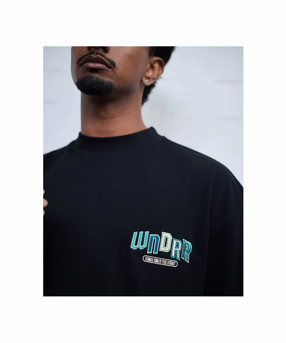 Art Mood QuickDryMaterial WNDRR Chant Heavy Weight Tee (Black)