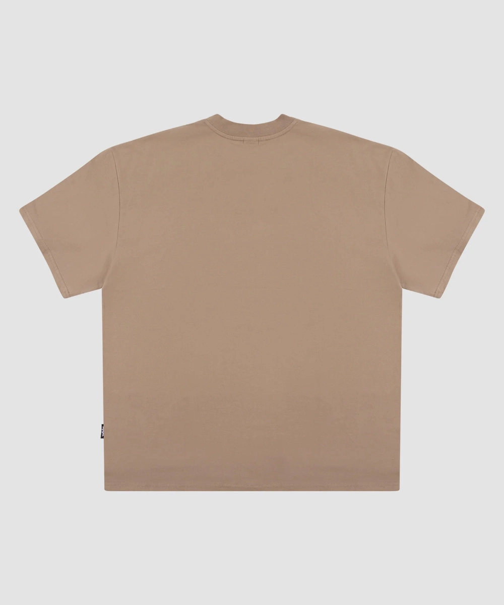 FrictionResistant TearResistantMaterial WNDRR Soho Club Tee (Taupe)