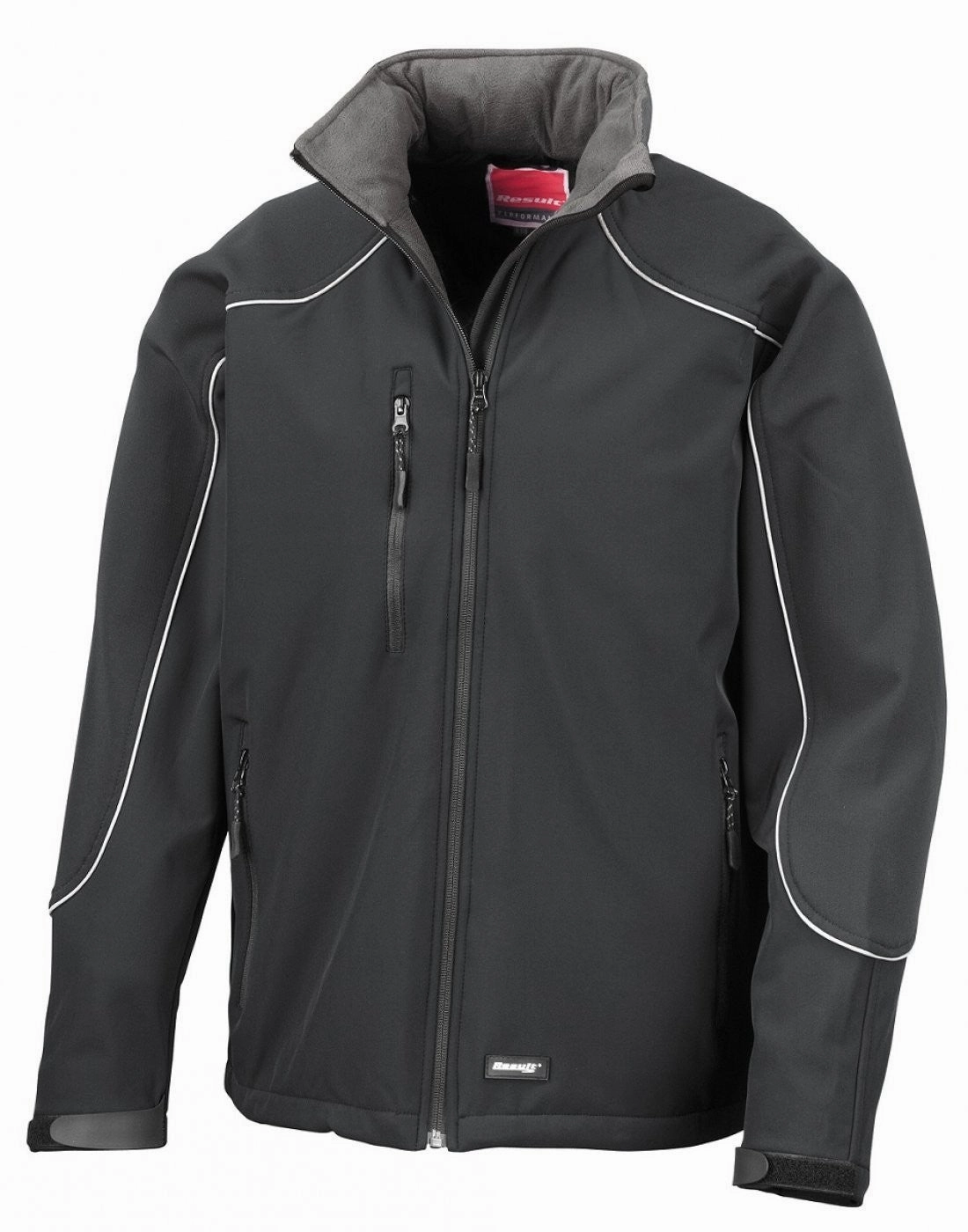 AntiPillingTechnology Icon Fit Ice Fell Hooded Softshell Jacket | BLACK