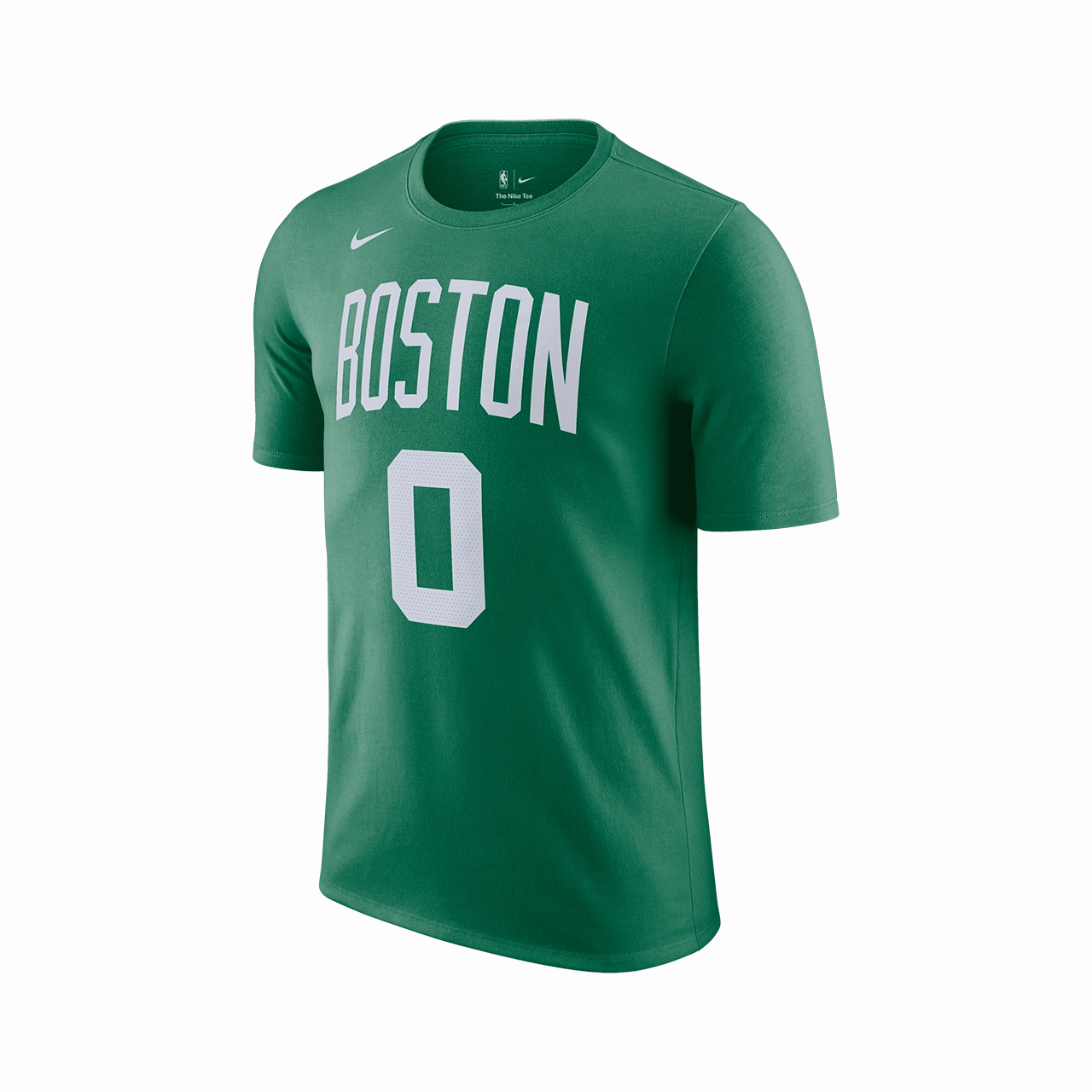 Nike NBA Jayson Tatum Boston Celtics Icon Edition Player Tee Layered Hem Detail Teenager coolness