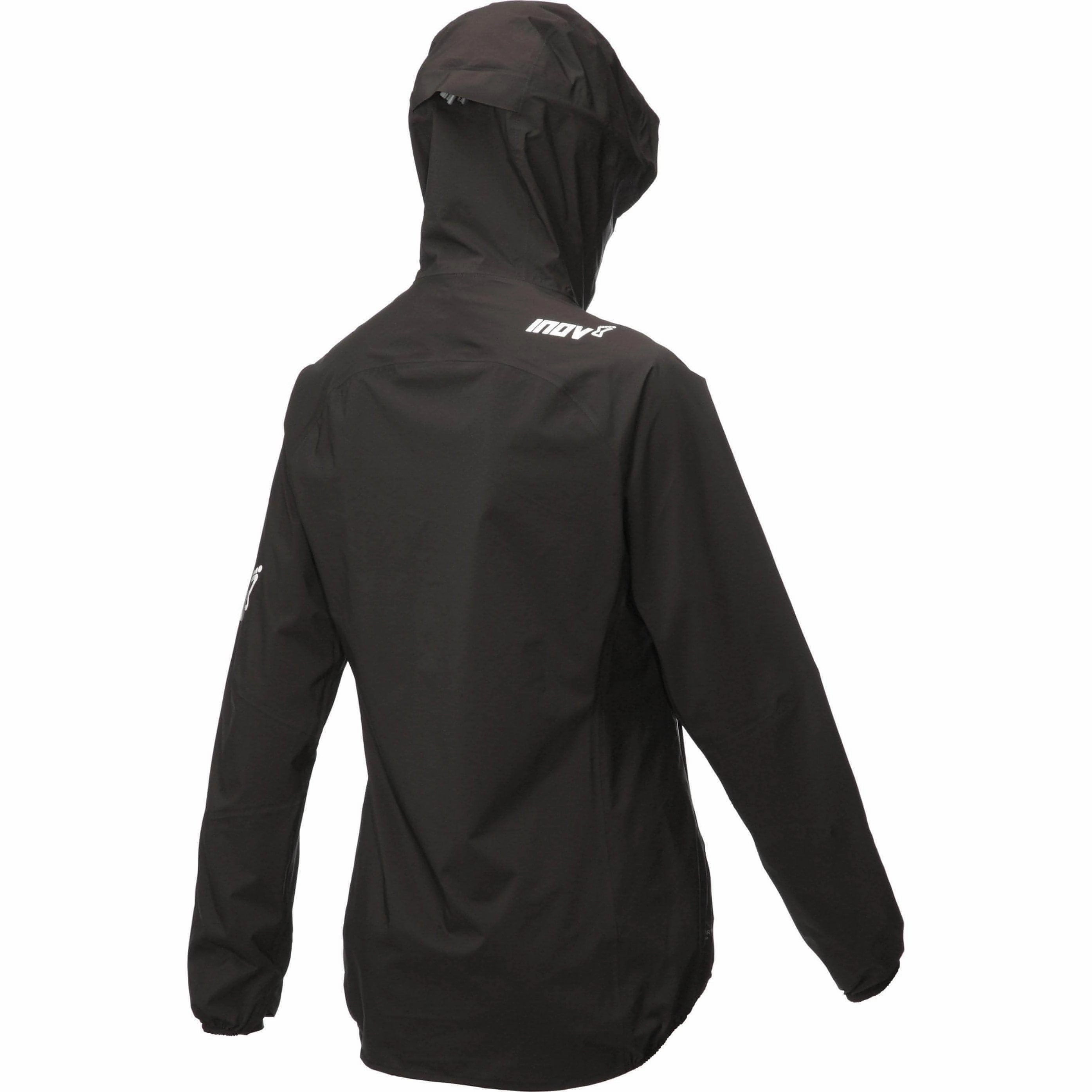 Inov8 Stormshell Waterproof Womens Running Jacket - Black Dry Touch Seamless construction