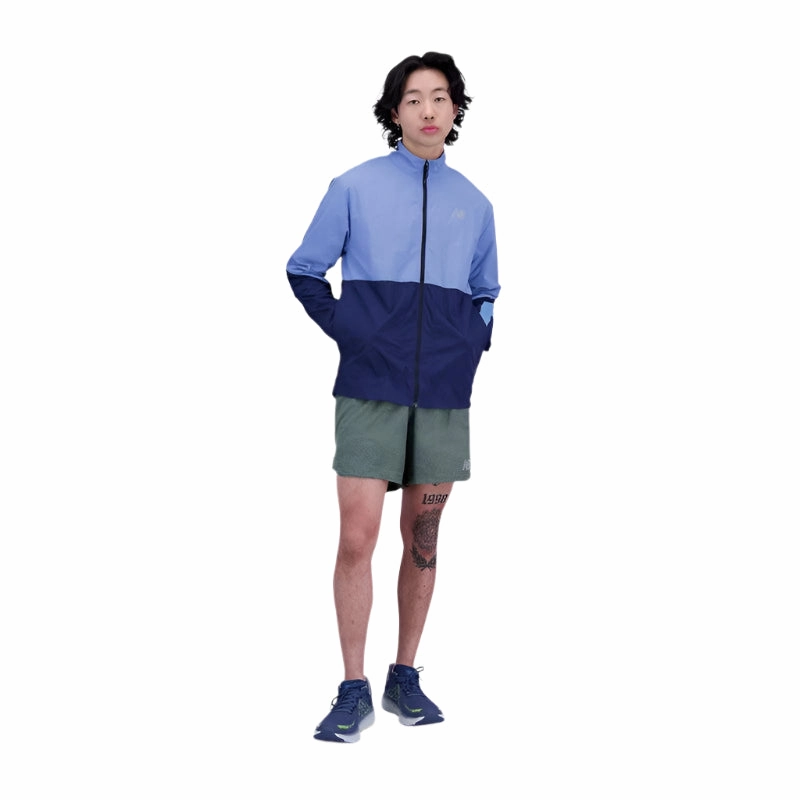 Comfy Essentials Airy Cloth Men's Graphic Impact Run Packable Jacket