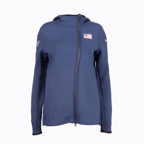 Abrasion Resistant Panels Non Irritating Lining Nike Official Team USATF Women's Therma Sphere Jacket