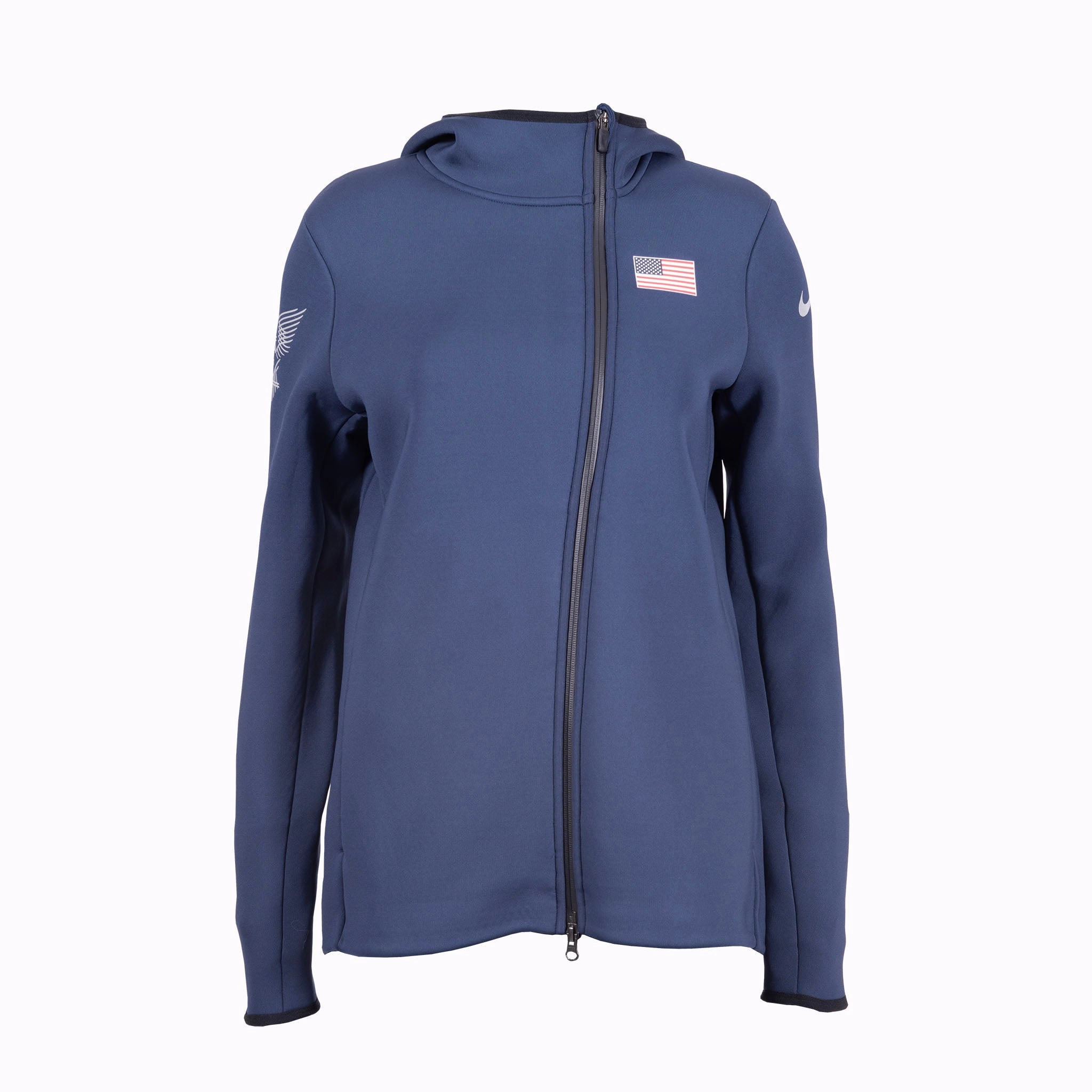 Abrasion Resistant Panels Non Irritating Lining Nike Official Team USATF Women's Therma Sphere Jacket