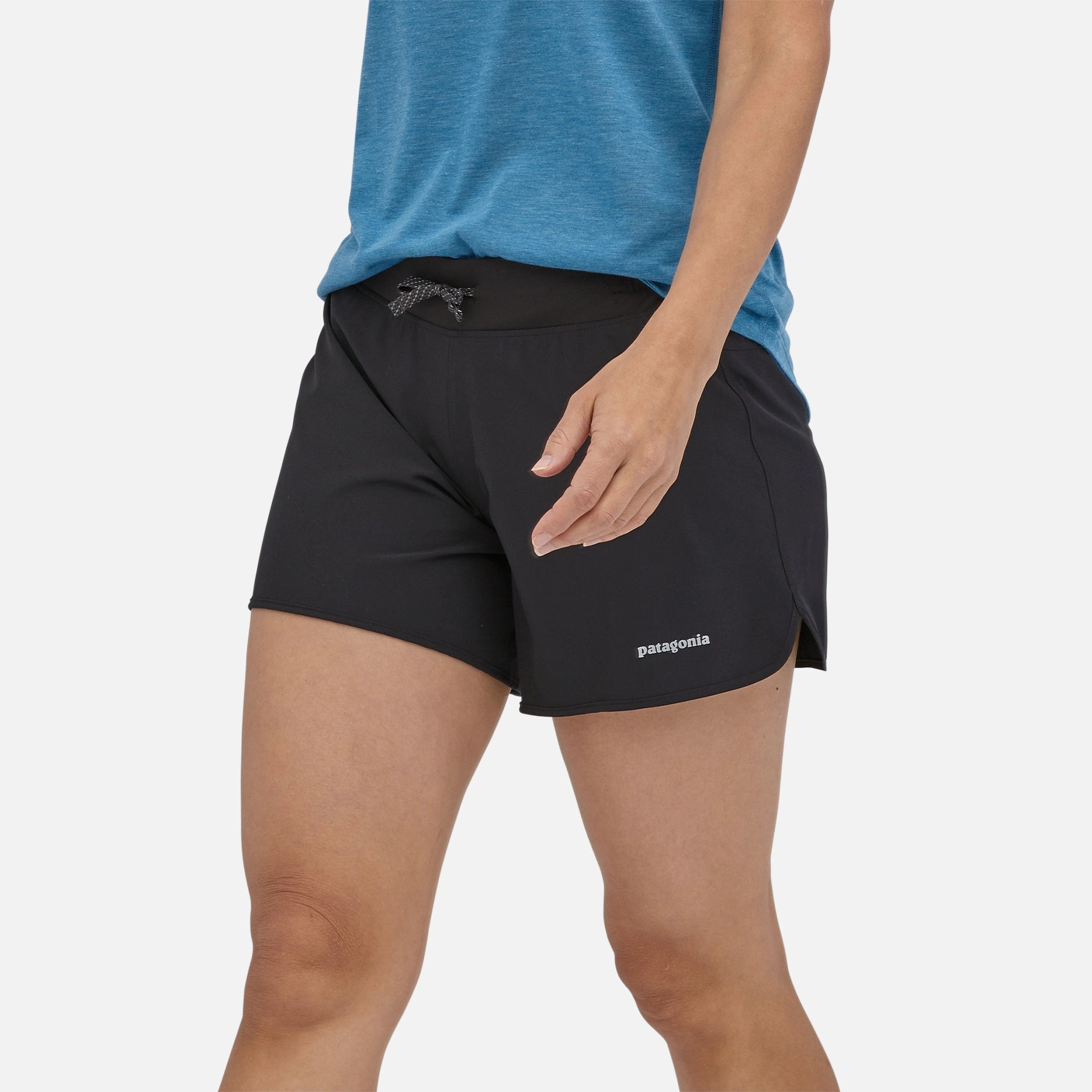 Urban Chic Patagonia Women's Nine Trails 6 Inch Shorts Black