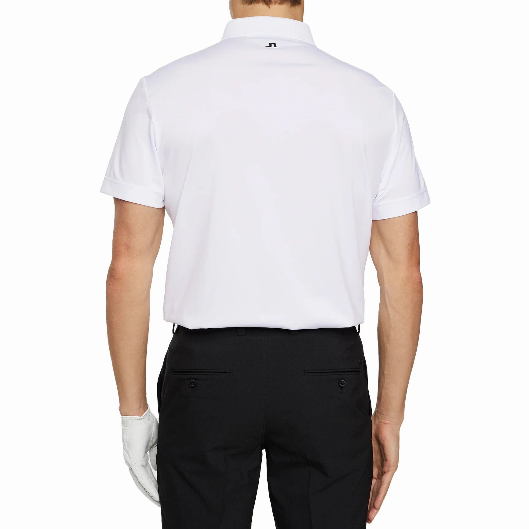 Golf Course J.Lindeberg Bridge Polo Golf Shirt - White