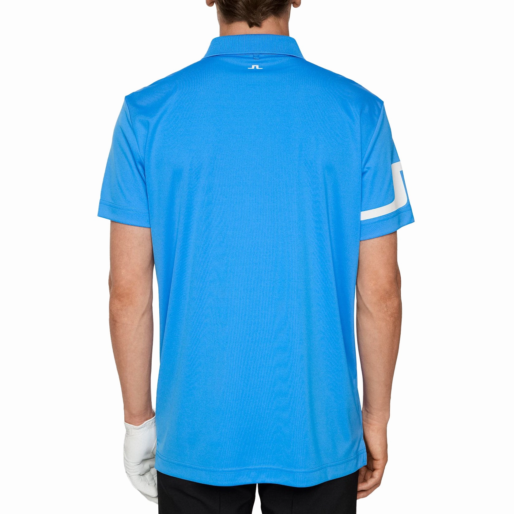 Collared Shirt Layering Piece J.Lindeberg Heath Regular Fit Golf Polo Shirt - Sonic Blue