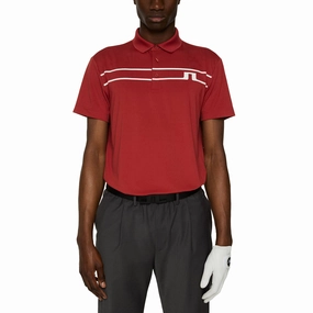 Relaxed Neckline Active Lifestyle J.Lindeberg Klas Golf Polo Shirt - Bossa Nova