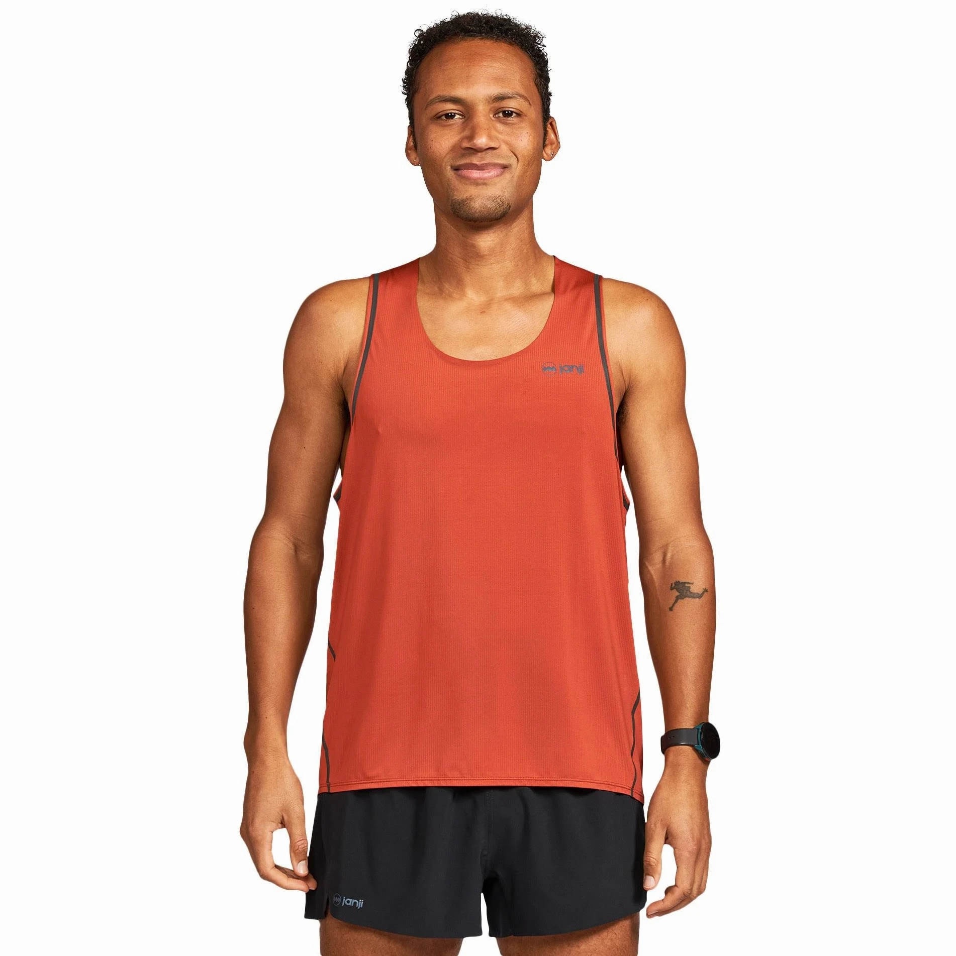 Layered Ventilation Energy - Saving Janji Men's Pinnacle Ultra Singlet
