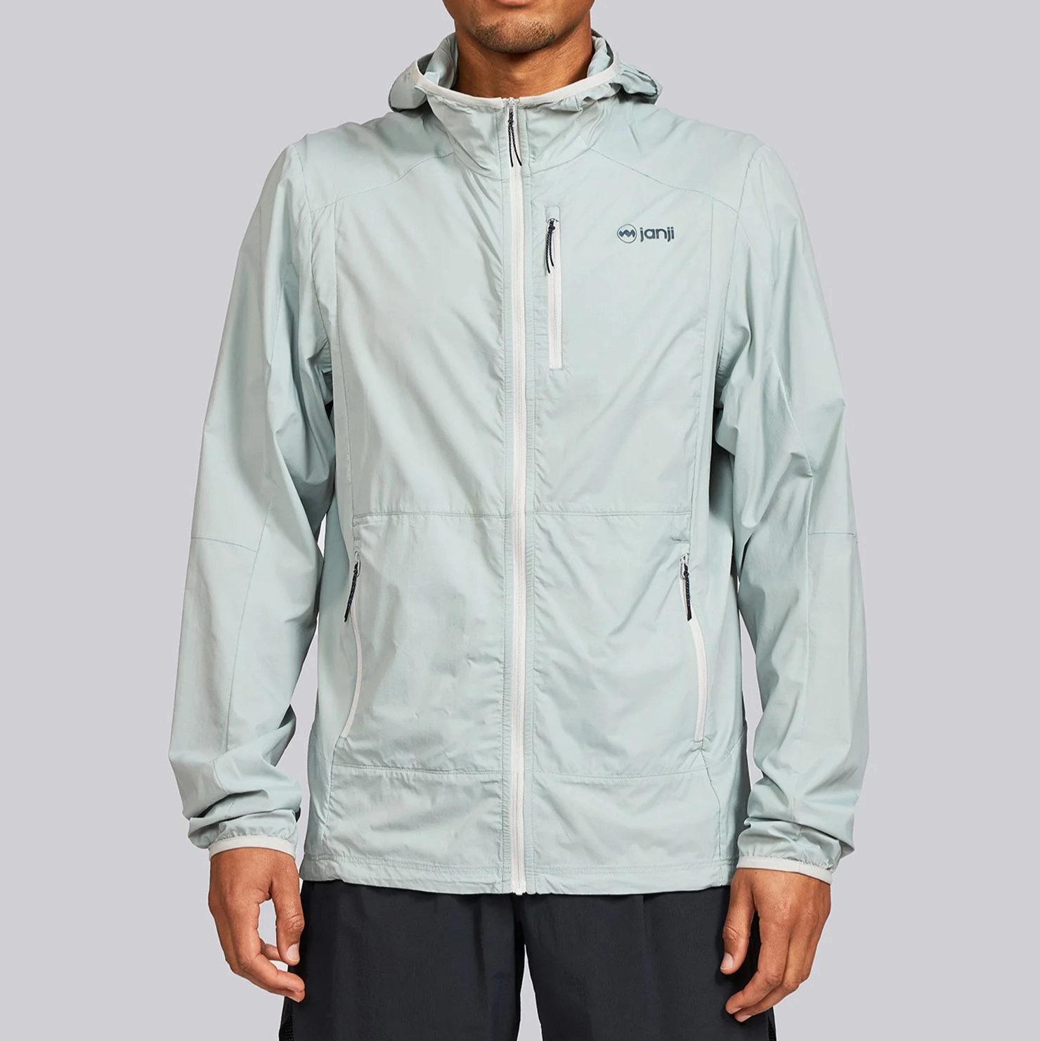 Janji Men's Zephyrunner Wind Shell Eco Friendly Coating