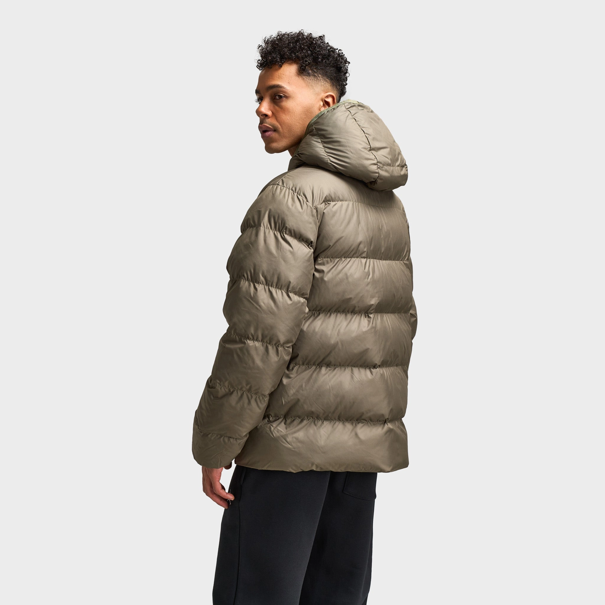 hockey Recyclable Jordan Brooklyn Puffer Jacket Medium Olive / Black