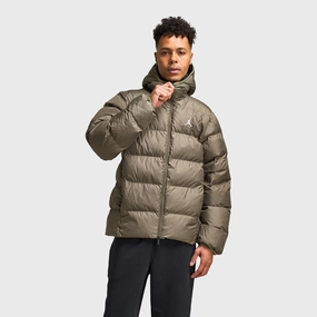 Energy Wear Compression Molded EVA Jordan Brooklyn Puffer Jacket Medium Olive / Black