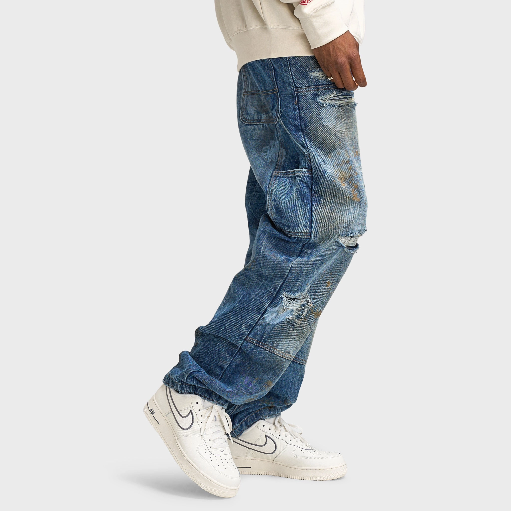 Jordan Craig Brian Carpenter Jeans / Riders Wash bowling Tagless Collar