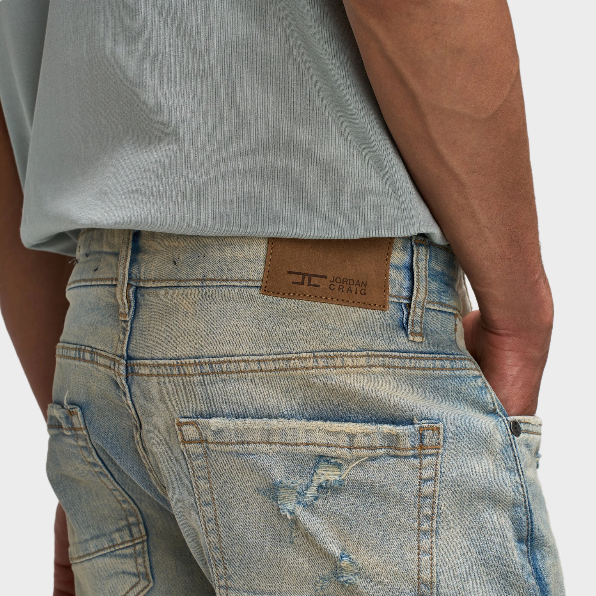Jordan Craig Elmhurst Denim Jeans Collins Fit / Antique Wash Comfortable apparel
