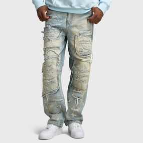 Jordan Craig Reconstructed Denim Jeans Brian Fit / Arctic Wash Colorfast Dyeing Method