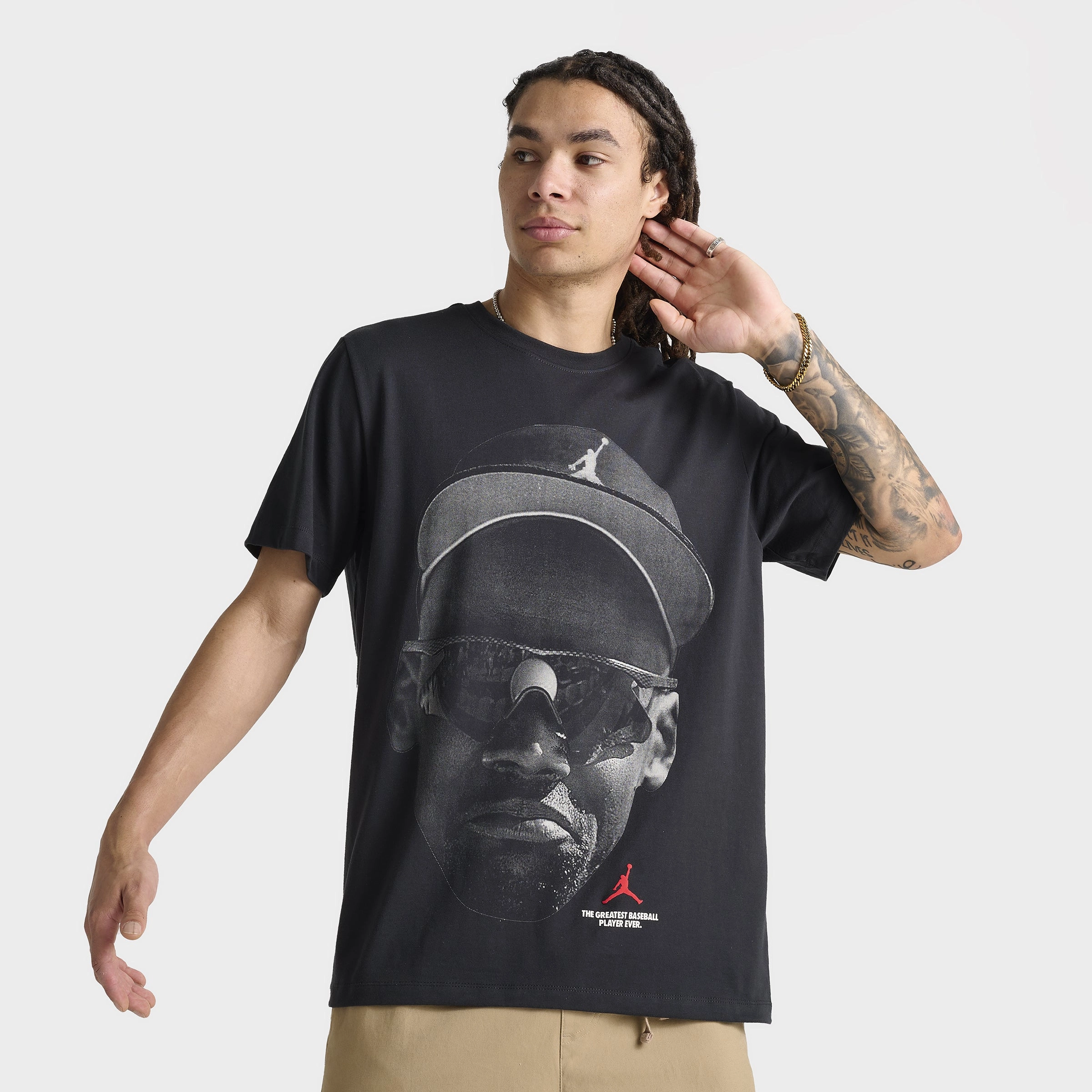 Jordan DMND45 Graphic T-Shirt / Off Noir Emergency response
