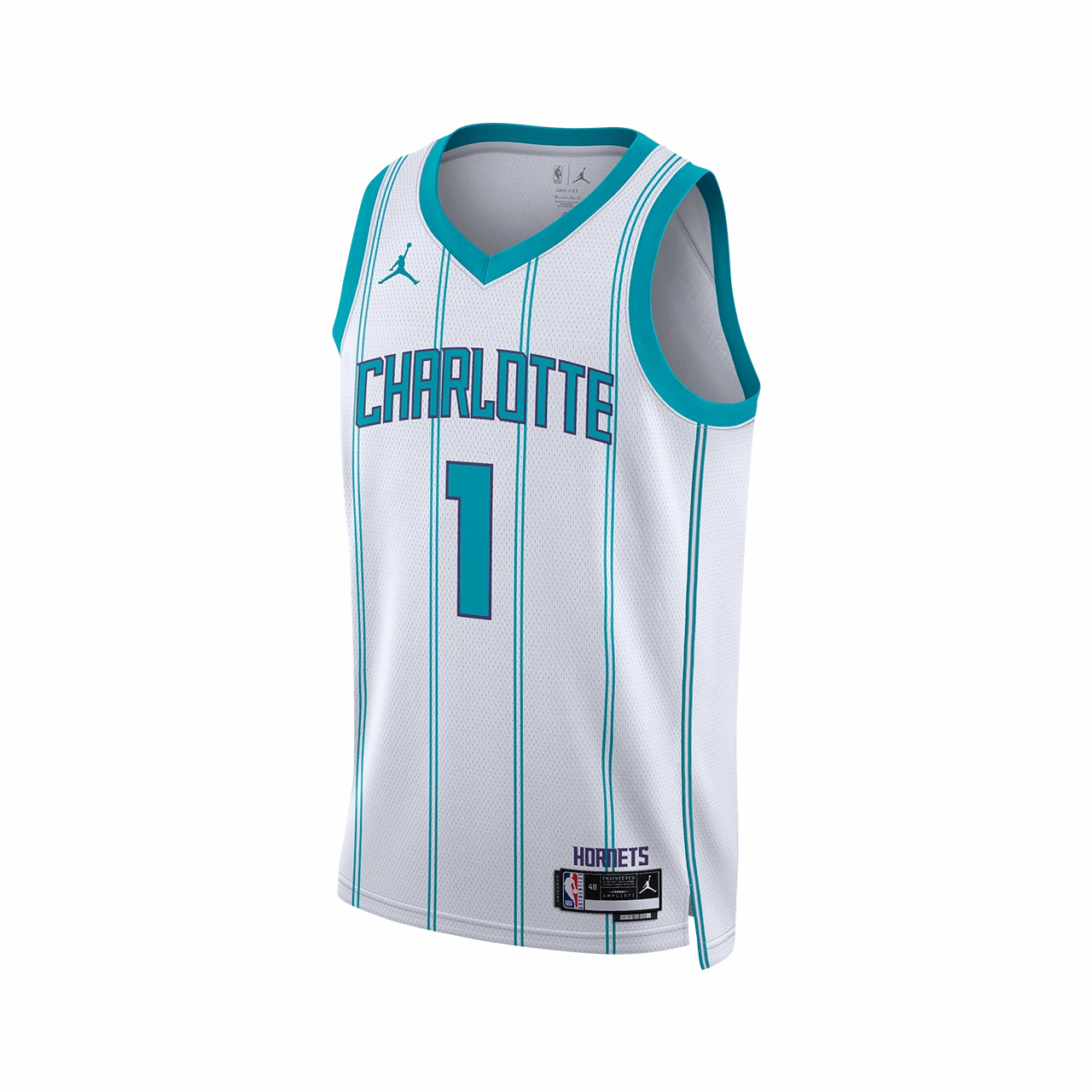 Jordan Dri-FIT NBA Association Edition Swingman Jersey - LaMelo Ball Charlotte Hornets Travel Cool poor sealing