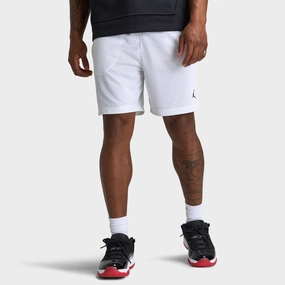 Jordan Dri-FIT Sport Mesh Shorts White / Black Reinforced Stitching Daily Casual
