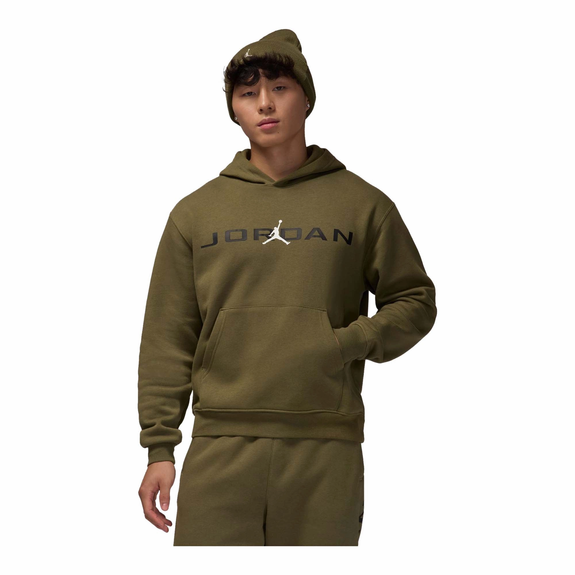 Jordan Essentials Men's Fleece Hoodie Spark Mood American Ease