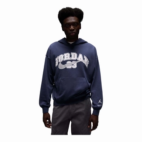 Jordan MVP Men's Oversized French Terry Pullover Hoodie Spark Glow