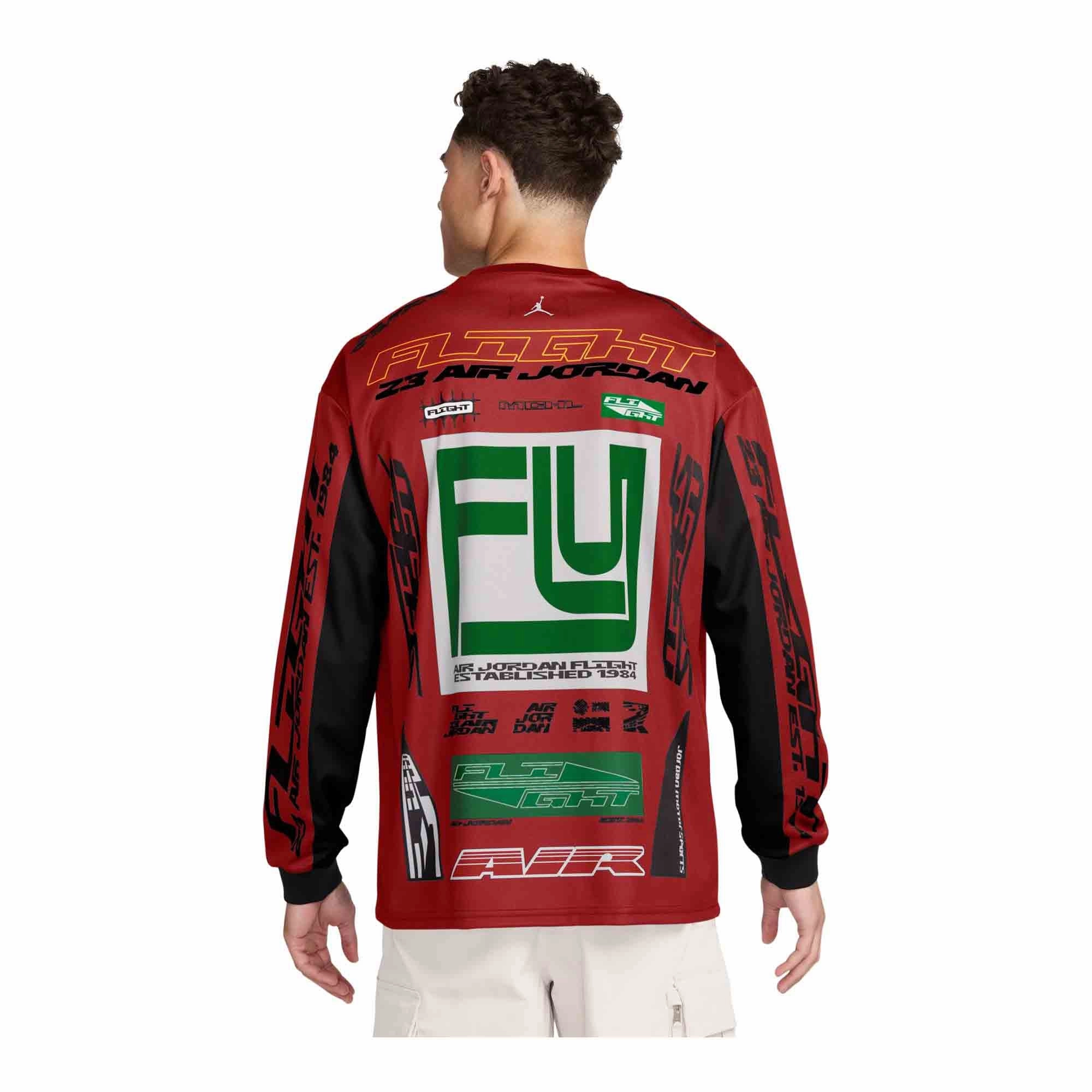 Jordan MVP Men's Printed Long-Sleeve Top ConvertibleStyle