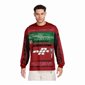 Jordan MVP Men's Printed Long-Sleeve Top Saga Fit Dance Light