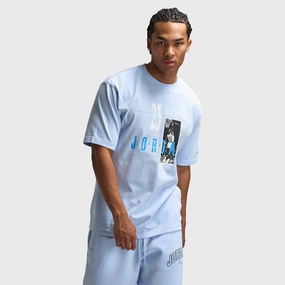 Jordan Reissue Graphic T-Shirt Hydrogen Blue / White water storage UV Protective Layer