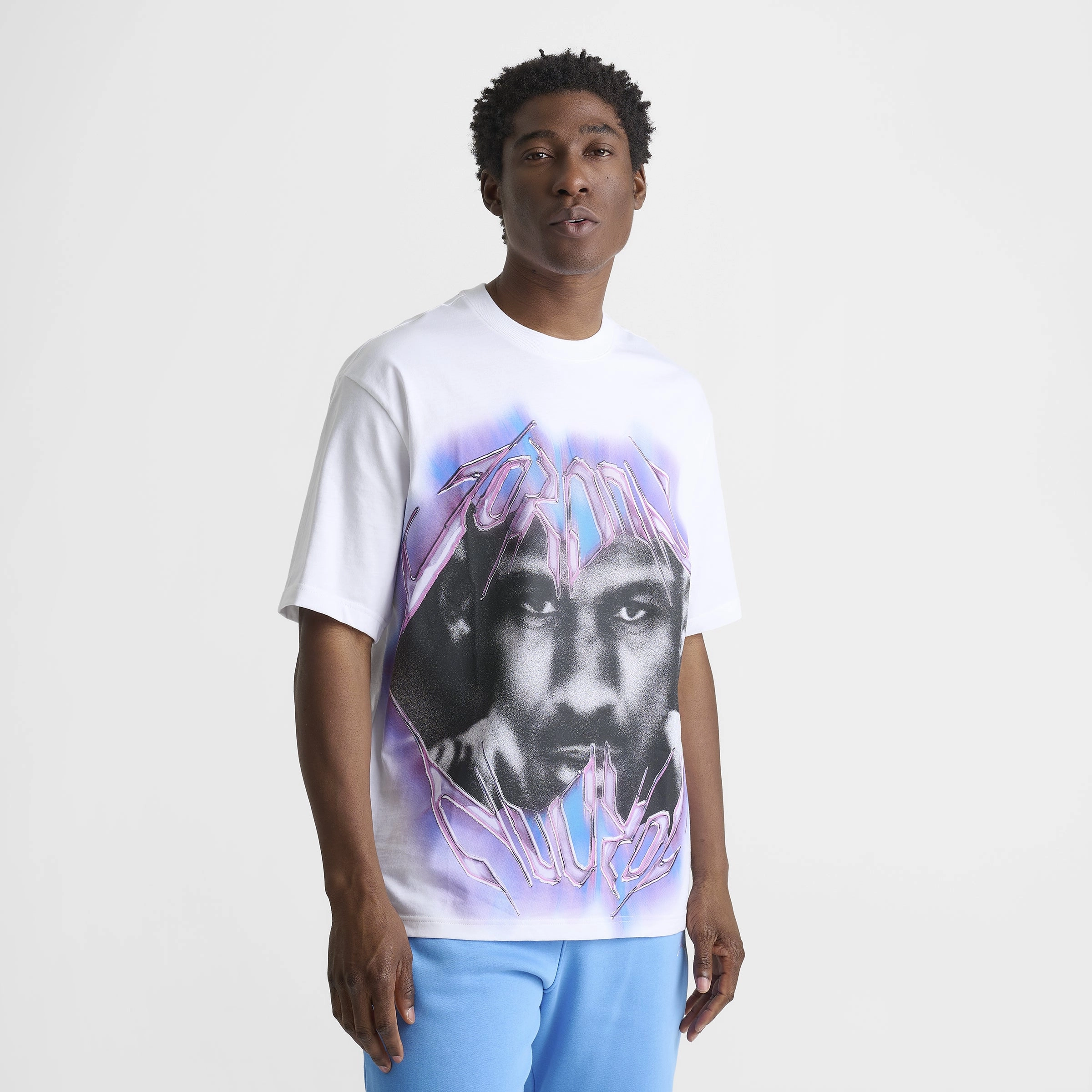 Thermal Regulation Fabric Jordan Sport 85 Dri-FIT Graphic T-Shirt White / Black