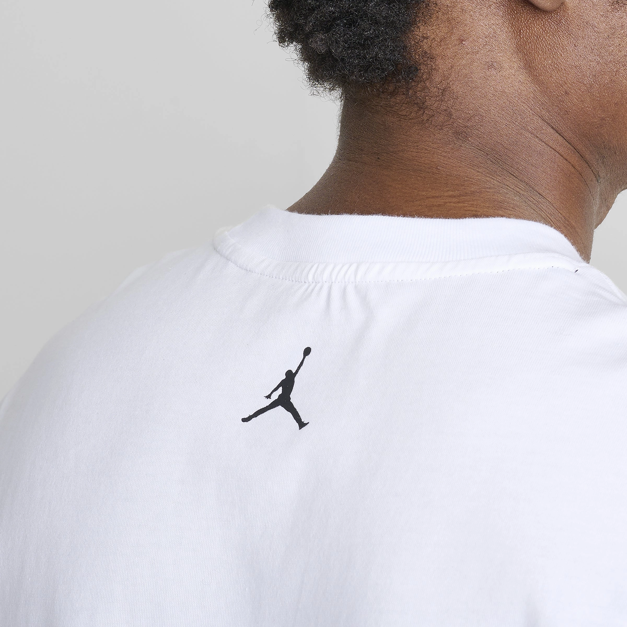 Jordan Sport 85 Dri-FIT Graphic T-Shirt White / Black Yarn Dyed Colorfastness Advanced Technology
