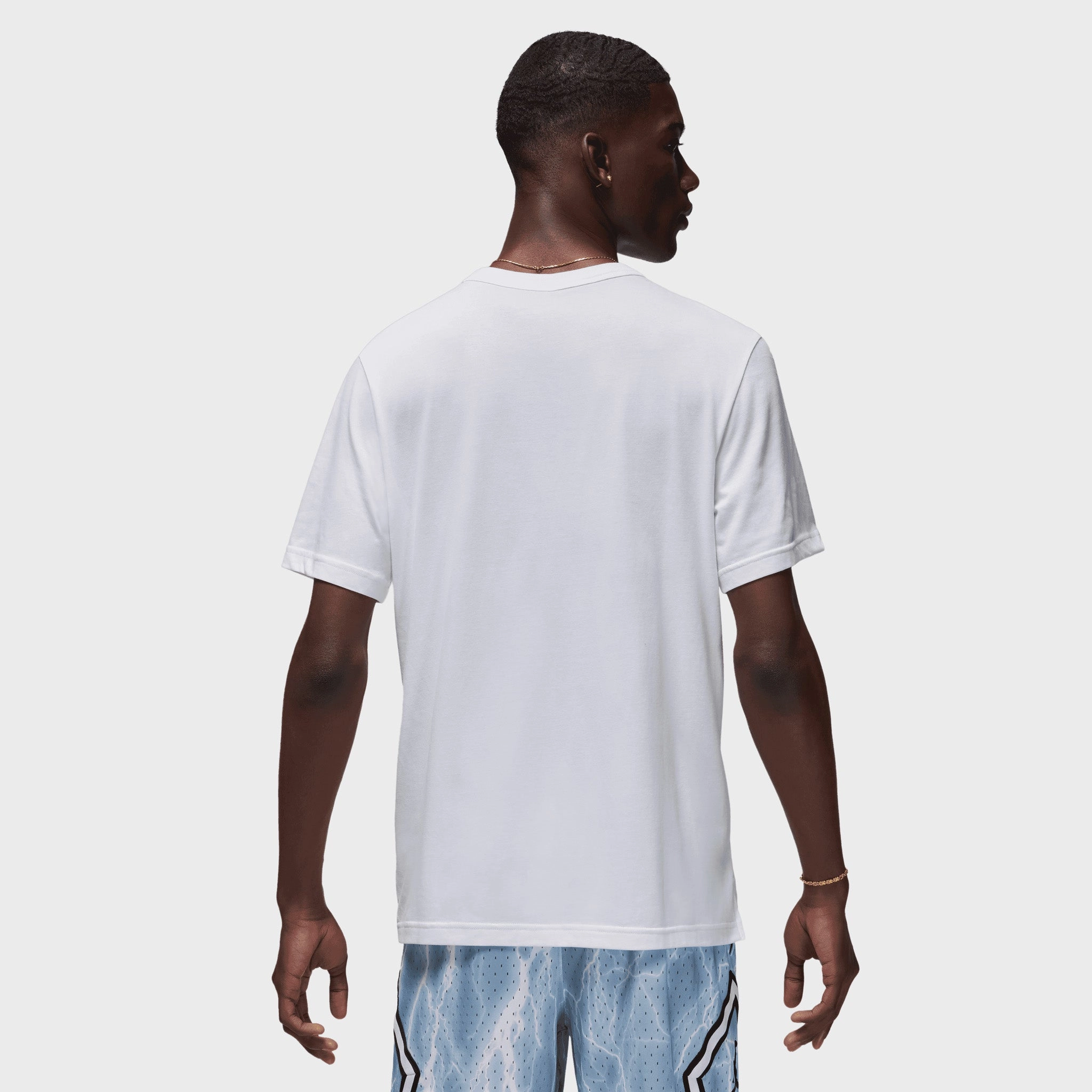 Cross Back Ventilation Design Jordan Sport Dri-FIT T-shirt White / Black