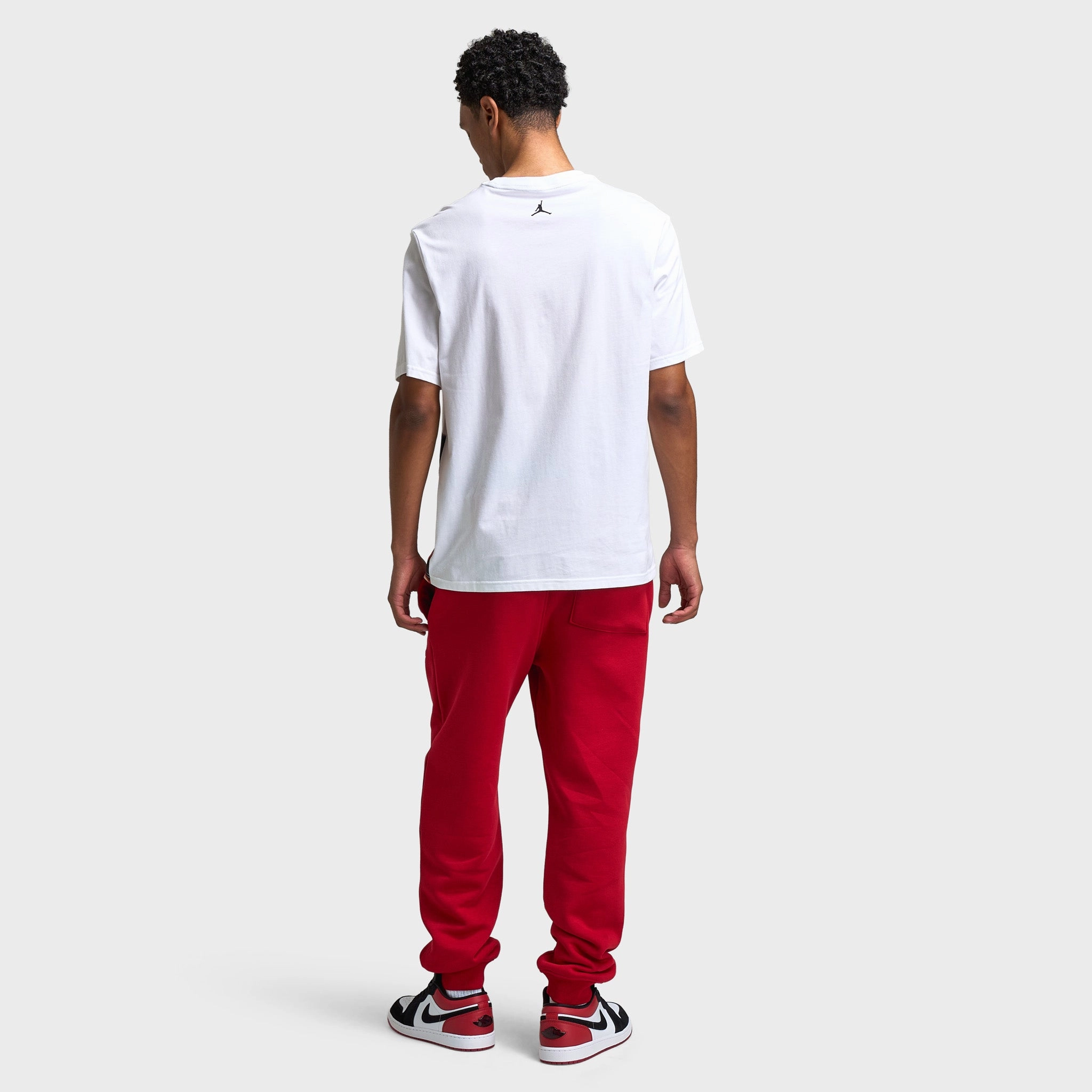 Multi Panel Jordan Sport Men's Dri-FIT Graphic T-Shirt White / Black